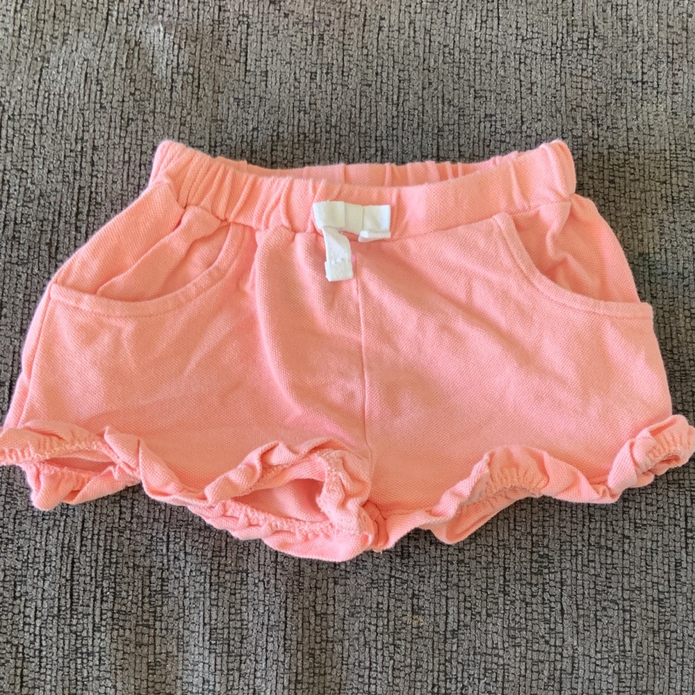 🍓3/$10 Peach Kids Casual Shorts with Bow size 2T